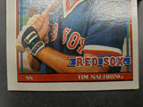 1991 Topps 40 Years of Baseball Tim Naehring Red Sox Baseball Trading Card #702