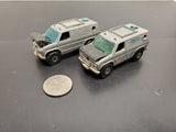 Vtg Pair of 1977 Hot Wheels Baja Breakers Mattel Made in HK Metal Die Cast Van