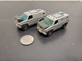 Vtg Pair of 1977 Hot Wheels Baja Breakers Mattel Made in HK Metal Die Cast Van