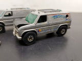 Vtg Pair of 1977 Hot Wheels Baja Breakers Mattel Made in HK Metal Die Cast Van