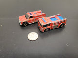 Vintage 1974 & 1976 Hot Wheels Fire-Eater & Fire Rescue Vehicle Truck Mattel HK