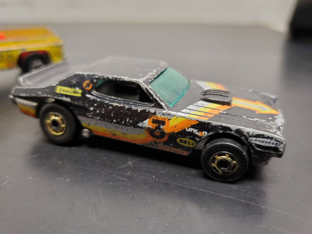 Vtg Lot 4 Hot Wheels Ft. Ford Torino Stocker 1974 Black Cragar Goodyea –  cyclewarehouse.online