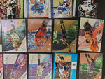 Large Collection 2002 Basketball Baseball Football Trading Cards MaloneWayneMore