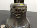 Vtg EMPTY 1969 Liberty Bell Whiskey Ceramic  Decanter Michter's Sour Mash