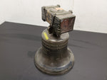 Vtg EMPTY 1969 Liberty Bell Whiskey Ceramic  Decanter Michter's Sour Mash