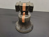 Vtg EMPTY 1969 Liberty Bell Whiskey Ceramic  Decanter Michter's Sour Mash
