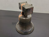 Vtg EMPTY 1969 Liberty Bell Whiskey Ceramic  Decanter Michter's Sour Mash