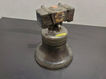Vtg EMPTY 1969 Liberty Bell Whiskey Ceramic  Decanter Michter's Sour Mash