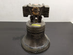 Vtg EMPTY 1969 Liberty Bell Whiskey Ceramic  Decanter Michter's Sour Mash