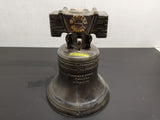 Vtg EMPTY 1969 Liberty Bell Whiskey Ceramic  Decanter Michter's Sour Mash