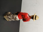 Vtg Orig Empty 1969 Canadian Mist Mountie Decanter Barton Distilling Bardstown