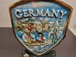 Vtg Empty 1970 James B Beam East West Germany Ornate Whiskey Bourbon Decanter