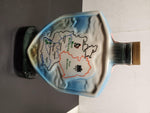 Vtg Empty 1970 James B Beam East West Germany Ornate Whiskey Bourbon Decanter