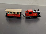Vtg 1978 Matchbox Superfast 0-4-0 Steam Loco & #44 Passenger Coach Lesney UK