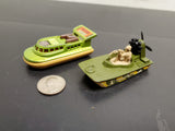 Vtg 1972 & 1976 Matchbox Superfast #72&2 Hovercraft & #30 Swamp Rat Lesney UK