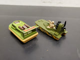 Vtg 1972 & 1976 Matchbox Superfast #72&2 Hovercraft & #30 Swamp Rat Lesney UK