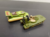 Vtg 1972 & 1976 Matchbox Superfast #72&2 Hovercraft & #30 Swamp Rat Lesney UK