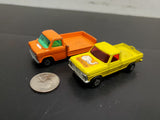 Vtg 1973 & '77 Matchbox Superfast No. 57 Wild Life Truck & No. 66 Ford Transit
