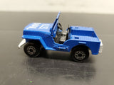 Vtg 1976 Matchbox Superfast Blue White No 5 US Mail Truck Made in England Lesney