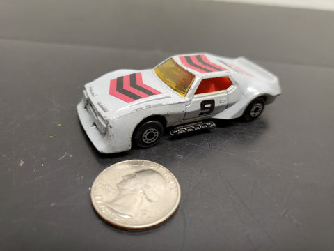 Vtg 1983 Matchbox AMX Pro-Stocker #9 Grey Red Black Made in Macau Collectible