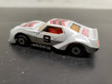 Vtg 1983 Matchbox AMX Pro-Stocker #9 Grey Red Black Made in Macau Collectible