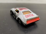 Vtg 1983 Matchbox AMX Pro-Stocker #9 Grey Red Black Made in Macau Collectible
