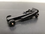 Vtg TootsieToy Die Cast Black Wedge Dragster No. 2 USA Collectible Hot Rod Fast