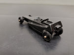Vtg TootsieToy Die Cast Black Wedge Dragster No. 2 USA Collectible Hot Rod Fast