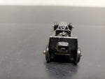 Vtg TootsieToy Die Cast Black Wedge Dragster No. 2 USA Collectible Hot Rod Fast