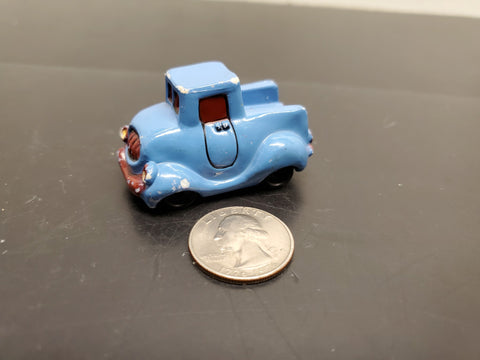Vtg 1976 Wallace Berrie Miniature Blue Red Truck HK Collectible Diecast Unique