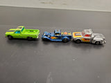Vtg Zylmex Fun Trucking Courier, Ford Pickup & Datsun Pickup HK Diecast Collect
