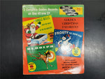 Vtg 45 RPM Vinyl Golden Xmas Faves Jingle Bells Frosty The Snow Man Rudolph More