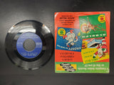 Vtg 45 RPM Vinyl Golden Xmas Faves Jingle Bells Frosty The Snow Man Rudolph More