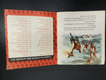 Vtg 45 RPM Read & Hear Rudolph the Red-Nosed Reindeer Book and Vinyl Great 4kids