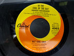 Vtg 45 RPM Capitol Records Nat King Cole Vinyl-Those Lazy hazy crazy days of sum