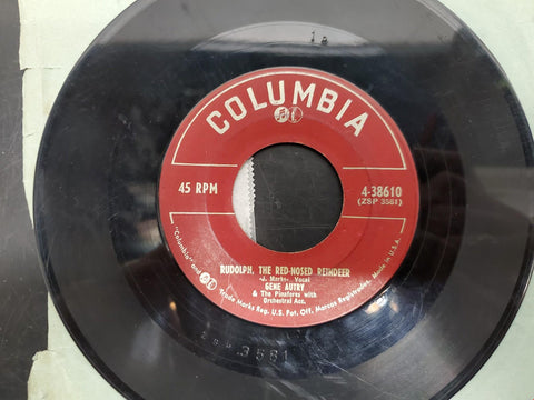 Gene Autry 78 Rudolph The Red Nosed Reindeer /If it Doesn't Snow On Christmas