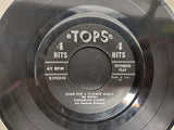Vtg 45 Rpm Tops 4 Hits Ft. The Toppers, Lew Raymond Orchestra & Scatman Cruthers
