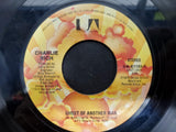 Vtg 45 Rpm Vinyl Charlie Rich Ghost of Another Man & Puttin in Overtime at Home
