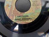 Vtg 1976 45 Rpm Johnny Rodriguez Vinyl Ft. I Wonder if I Ever Said Goodbye & LA