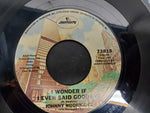 Vtg 1976 45 Rpm Johnny Rodriguez Vinyl Ft. I Wonder if I Ever Said Goodbye & LA