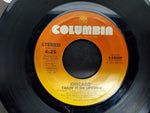 Vtg 45 Rpm Chicago Ft. Baby, What a Big Surprise & Takin' it on Uptown Vinyl '77
