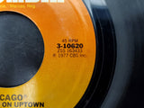 Vtg 45 Rpm Chicago Ft. Baby, What a Big Surprise & Takin' it on Uptown Vinyl '77