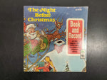45 Rpm The Night Before Christmas Book & record By Peter Pan 24 Pg. Book follow