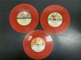 Vtg Set Peter Pan Records 7" 78 RPM Xmas Chopsticks Santa is comin to town +More