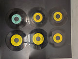 Vtg Collection of 6 -45 Rpm Peter Pan VinylsHappy BirthdayFlinstonesPopeye +More