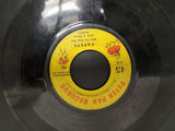 Vtg Collection of 6 -45 Rpm Peter Pan VinylsHappy BirthdayFlinstonesPopeye +More
