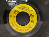 Vtg Collection of 6 -45 Rpm Peter Pan VinylsHappy BirthdayFlinstonesPopeye +More