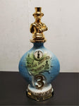 Vtg 1973 Jim Beam Around The World 3rd Annual Wolverine Empty Decanter Detroit