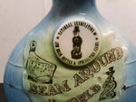 Vtg 1973 Jim Beam Around The World 3rd Annual Wolverine Empty Decanter Detroit