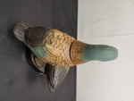 Vtg Empty 1980 Jim Beam Ducks Unlimited Blue-Winged Teal Liquor Decanter Unique